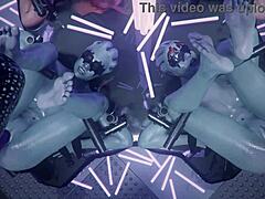 Mass Effect Consulate slams into intense bondage action!