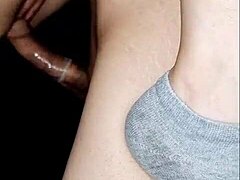 My Best Friend’s Little Sister Rides Like a Pro and Swallows Cum at 18! 😍