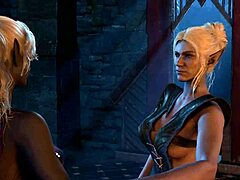 Baldur's Gate 3 Minthara Sex Scene With Futa.