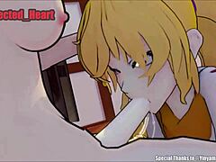 Yang Blows Ruby in Animated Loop