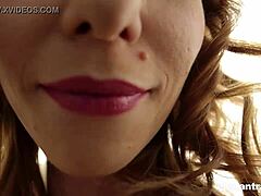 Black Cock Stretches Her Asshole Wide Open.