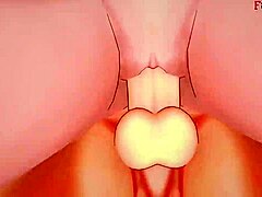 Ramona Flowers engages in hard sex with Scott Pilgrim in POV hentai fantasy.