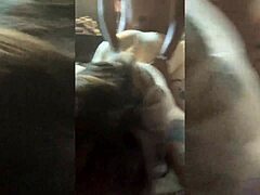 White girl chants BLM while getting pounded by roommate.