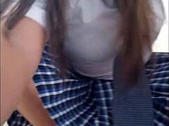 Shocking! 18-Year-Old Student Dances Sensually in Director's Office!