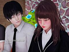 My Real Desire Episode 9 in Cartoon Anime Hentai Style