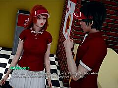 my bully lover dominates in cartoon action