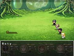 big-breasted adventurer forms virgin harem group in rpg part 1