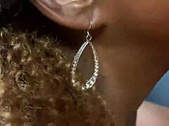 Hot Ebony Wife Gets Naughty at Bookstore, Wow!