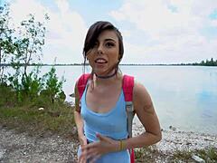 Yngr - Hiking Turns Into Outdoor Fucking With Teen Becca Pierce! 🔥