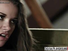 Raven Alexis and Manuel Ferrara in rough teen blowjob and hardcore fuck