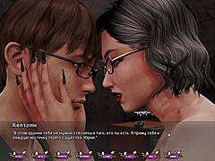 Pale Carnations Part 14: Bold Milf Slave with Big Tits and Tattoos in Intense Masturbation Gameplay