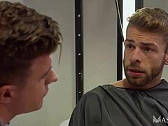 Man, my best friend drilling bareback at the hospital! 🔥💦