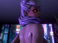 Blender 2024 Overwatch porn cumshot compilation with intense backshots and facials.