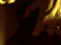 Wife intensely plays with dildo until explosive cum orgasm