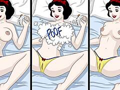 嘿，看Ariel和Cinderella在火辣女同游戏行动中！