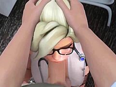 Blender 2024 Overwatch porn cumshot compilation with intense backshots and facials.