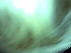 Blonde Slutty Wife with Big Tits and Ass Gives Intense Blowjob to Amateur Husband