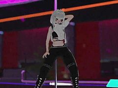 Watch VRChat pole dancing in virtual reality?