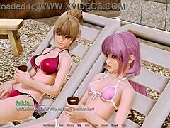 Exploring the harem hotel in episode 107 😊