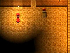 Harem girls in anime game episode 12 get huge facials from accidental boners