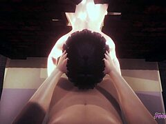 Naruto Hentai 3D Threesome with Hinata's Wall Fuck