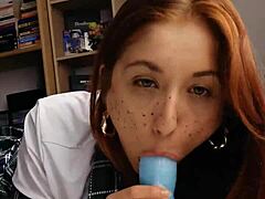 Bad Dragon Creampie Stars in Sextape with Black Amateur in Stockings