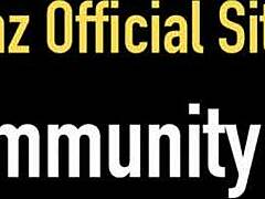 Nikki Benz Soaps Up Her Big Natural Tits for Dirty Talk Fun