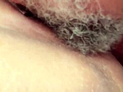 Chubby Redhead Squirts Hard from Intense Orgasm on Husband’s Cock