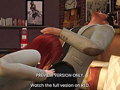 Fucking godmother in 3D hentai