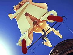 Hentai uncensored 3D - Kitty gives boobjob and gets creampied in manga game