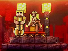 Hornycraft Parody Game Episode 48 in Crowded Public Setting