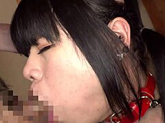 damn, japanese ladyboy takes anal over and over while drooling hard