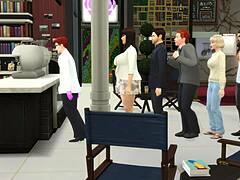 Dexter Spies Naked Bodies with X-Ray Glasses in Sims 4