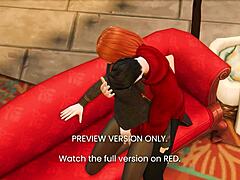 Want to see Ginny's naughty revenge in 3D hentai?