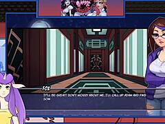 Vampire Monster Sucks Big Tits In Cartoon Night One