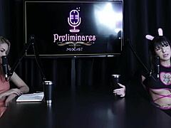 Depois chose Yummi Paradise for sheer red lingerie debut