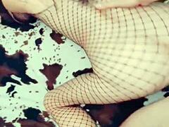 Wife in erotic lingerie for casting interview