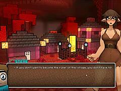 In hornycraft parody, piglin gets happy ending