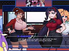 Vampire Monster Sucks Big Tits In Cartoon Night One