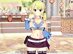 I-I can't believe Lucy Heartfilia is sucking so deep in Fairy Tail, it's sheer fantasy!