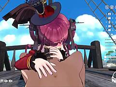 fuck the big-breasted captain