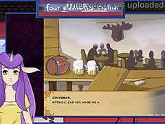 Azula showers in Avatar Four Elements Trainer 21