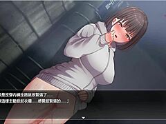 why expose yourself in front of the pole? it's getting me so excited in this hentai game.