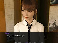 Let's Play Nudist School Part 9 On A Date With Lena