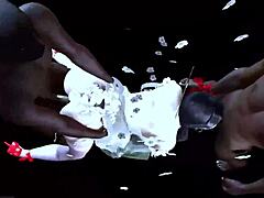 i watch two bbc guys fuck this bigboobs chick in 3d