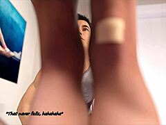 Katia Looks Hot Stretching in Big City Pleasures