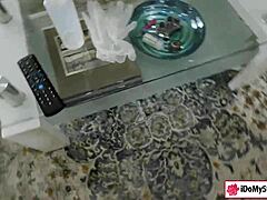 Stepdad Shows Brunette How to Suck Cock Like a Pro