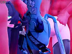 what secrets does jane hide in this wild 3d hentai cartoon?