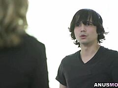 Ricky Spanish strikes a naughty deal with mature stepmom Lily James to stop bullying.