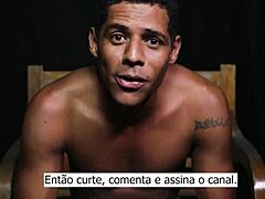 Tattooed guy fucks hard until he cums. 😈